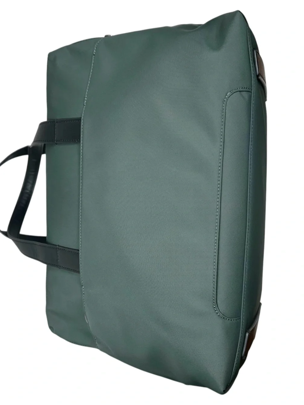 AWAY Everywhere Bag Forest Green Duffel Black Handles Travel Luggage Work Gym - Picture 11 of 14